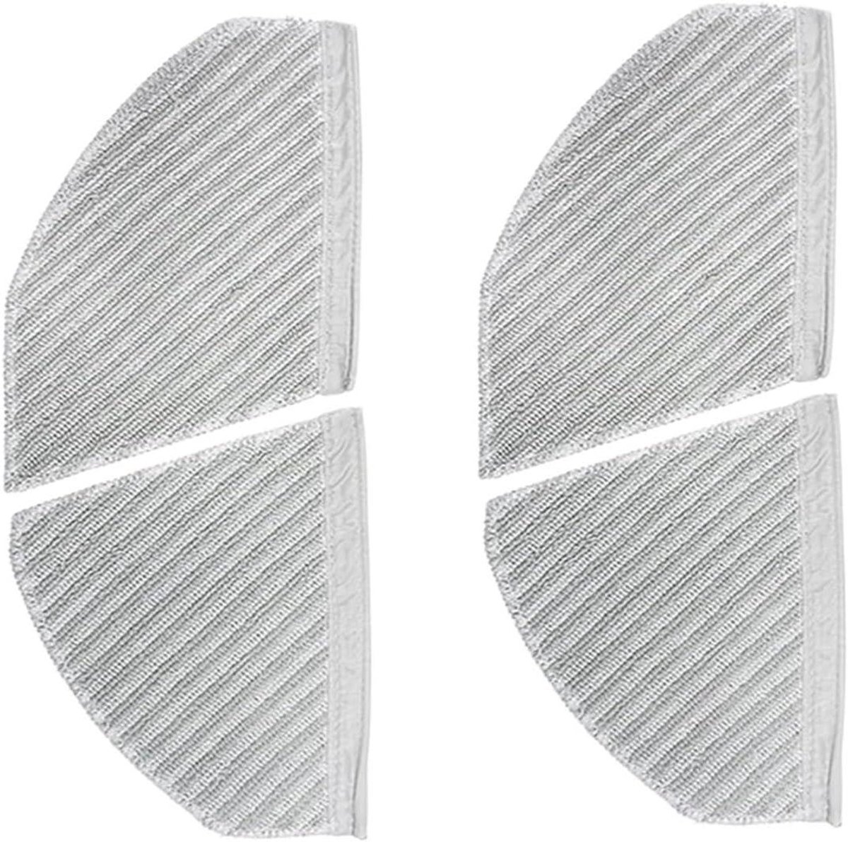 Schoonmaakdoekjes Robotstofzuiger - Microvezel Pads - Vloeren Reinigen - Stil en Duurzaam - 2 Stuks - Blauw