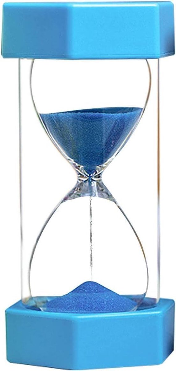 Zandloper Timer Set - Zandklok Keuken - Time Management - Antieke Koperen Hoeken - 5 15 30 60 Min