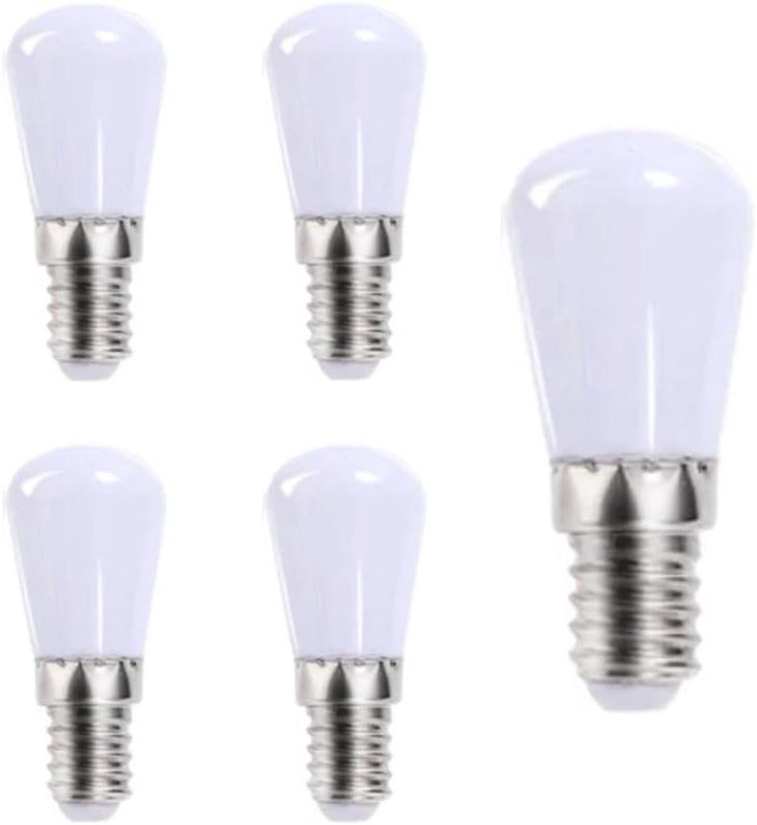 Mini LED Lampen - Koelkast Lampjes - Kast Verlichting - Energiezuinig - 5 Stuks - Warm Wit