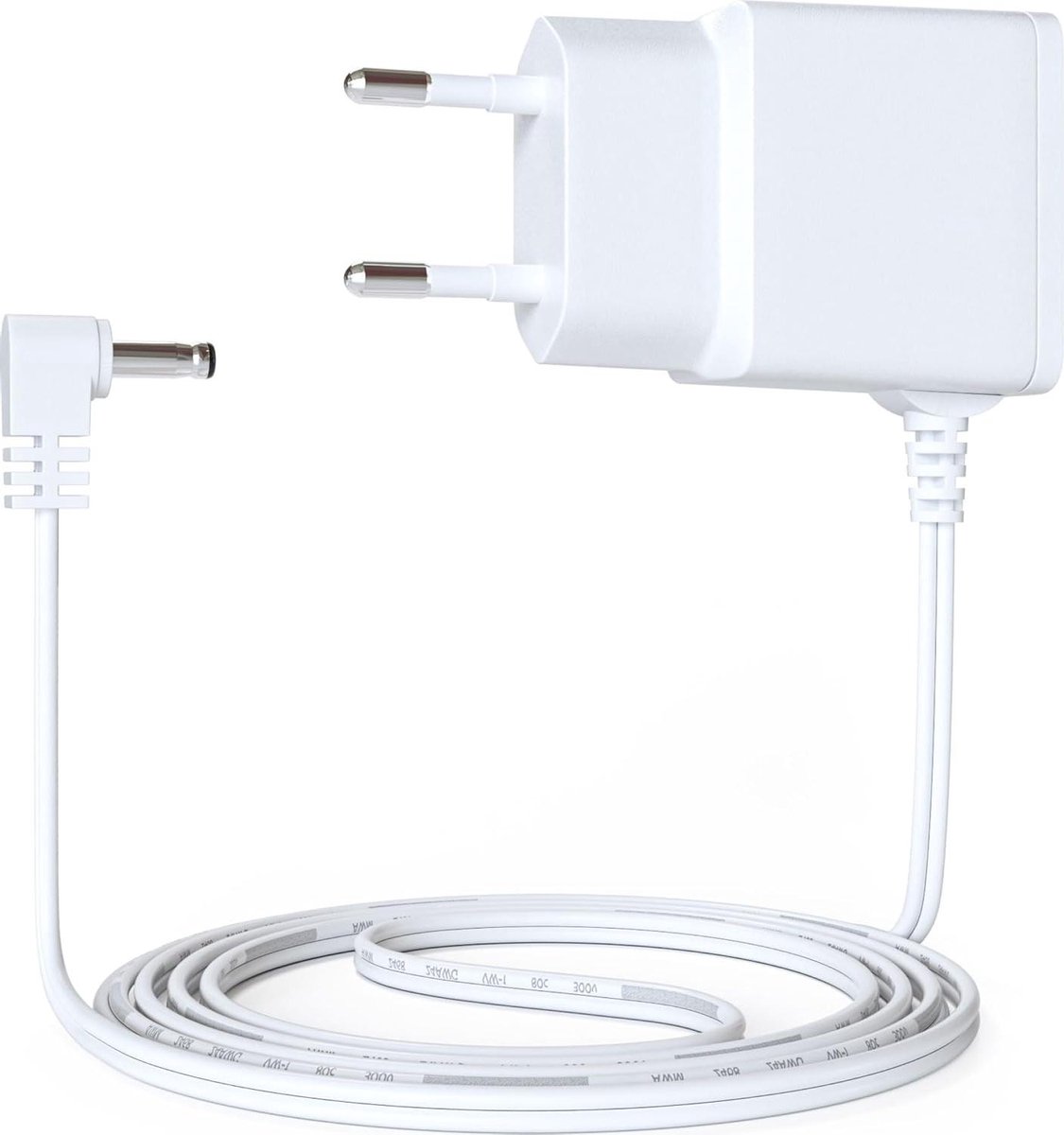 Babyfoon Oplader - Adapter Voeding - Babykamer Bewaken - Kortsluiting Beveiliging - 2 meter - Zwart