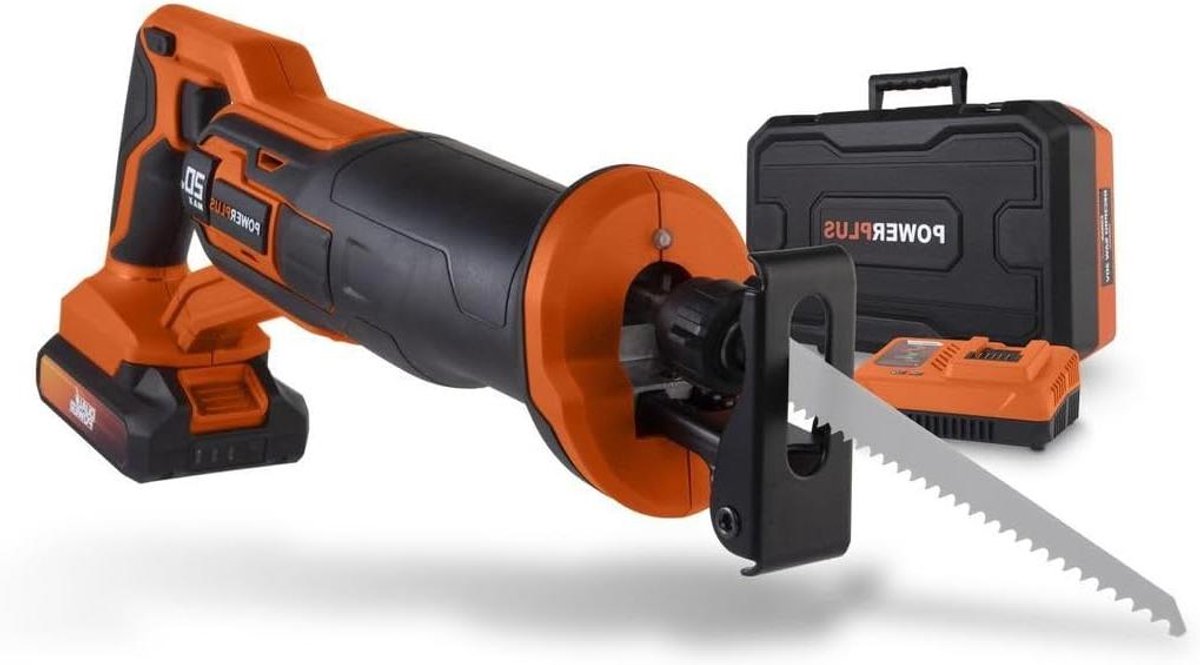 Reciprocating Saw - Takkenschaar Zaag - Snoeien en Zagen - Diepteregeling - 120 mm in hout - Grijs