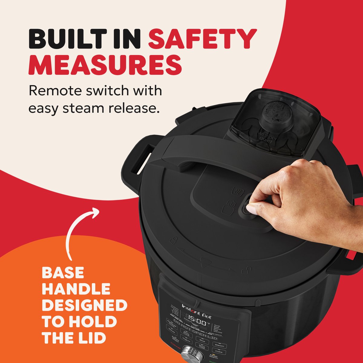 Instant Pot Duo Plus Whisper Quiet 5,7L Multicooker - 9-in-1 Snelkookpan - Slowcooker - Sous-vide - Rijstkoker - Stomer - Stilste Stoomafgifte - Tot 6 Porties – foto 3