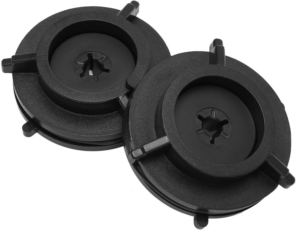1 Paar Nab Hub-adapters, 10 Inch Reel to Reel Tape Nab Hub-adapter voor B67, voor Akai, voor Teac, voor G8M2, Nab Hub-apparaat Universeel Laadapparaat