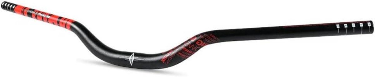 MTB Stuur - Fiets Stuur - Mountainbiken - Ergonomisch Ontwerp - 780mm Extra Lang - Rood