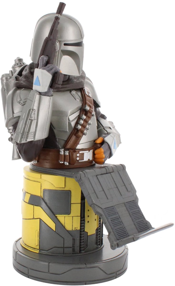 Star Wars - Mandalorian bounty hunter - figurine standaard voor telefoon | controller | oplaadcase (Cable Guys R.E.S.T.) — afbeelding 9