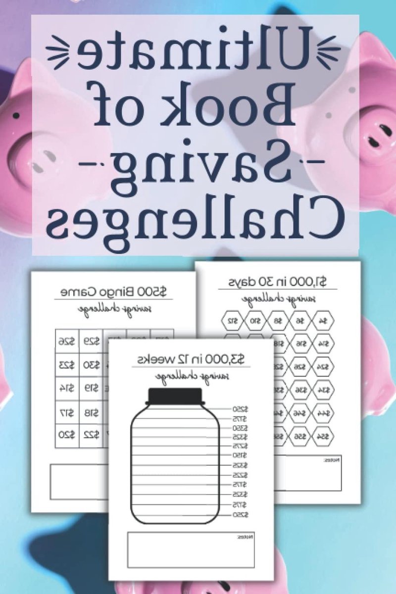 Spaaruitdaging Boek - Budget Tracker - Geld Besparen - Tien+ Uitdagingen - 6x9 Inch - Niet gespecificeerd