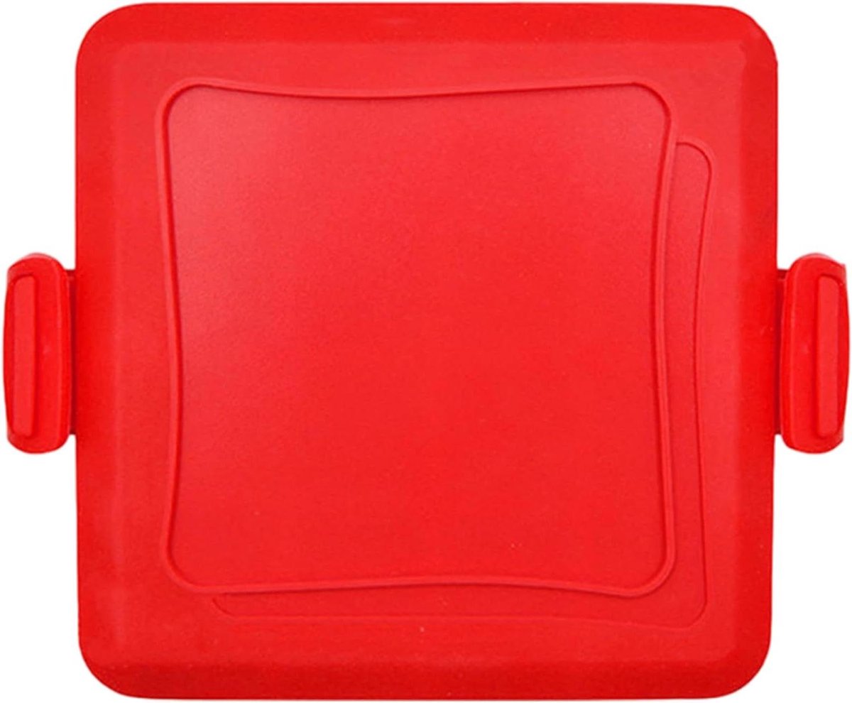 Magnetron Toastie Maker Sandwich Maker Snel Lunchen Antiaanbaklaag 18 x 17 x 4 cm Rood