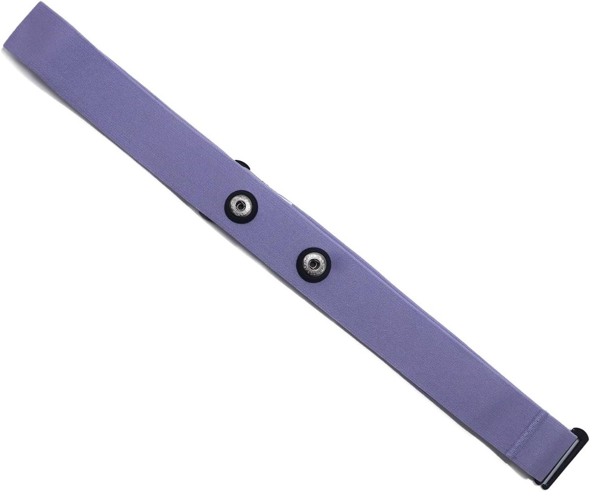 Hartslag Borstband - Verstelbare Riem - Sport Data - Brede Compatibiliteit - 65-105cm - Paars