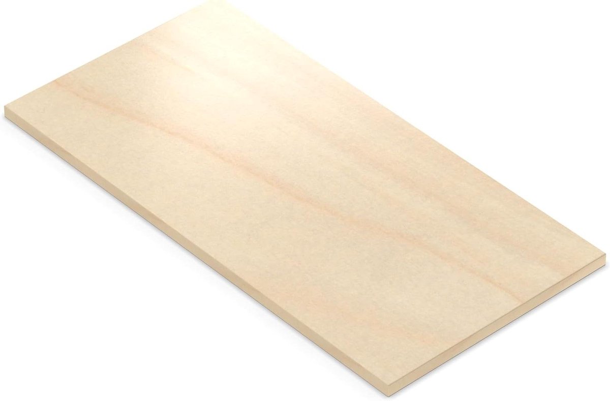 Tafelblad Spaanplaat - Werkblad - Meubel maken - Robuuste ABS-rand - 60x60 cm - Zeegrens
