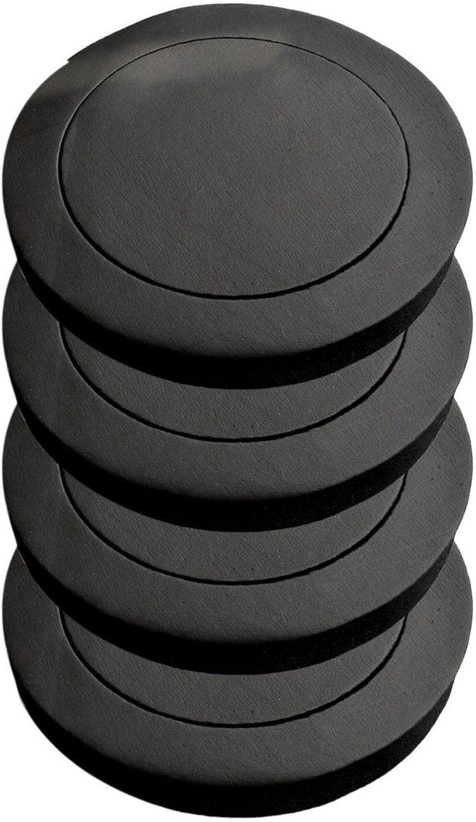 Auto Speaker Ringen - Luidspreker Afdichting Schuim - Audio Verbeteren - Vermindert Deur Trillingen - 6.5 Inch - Zwart