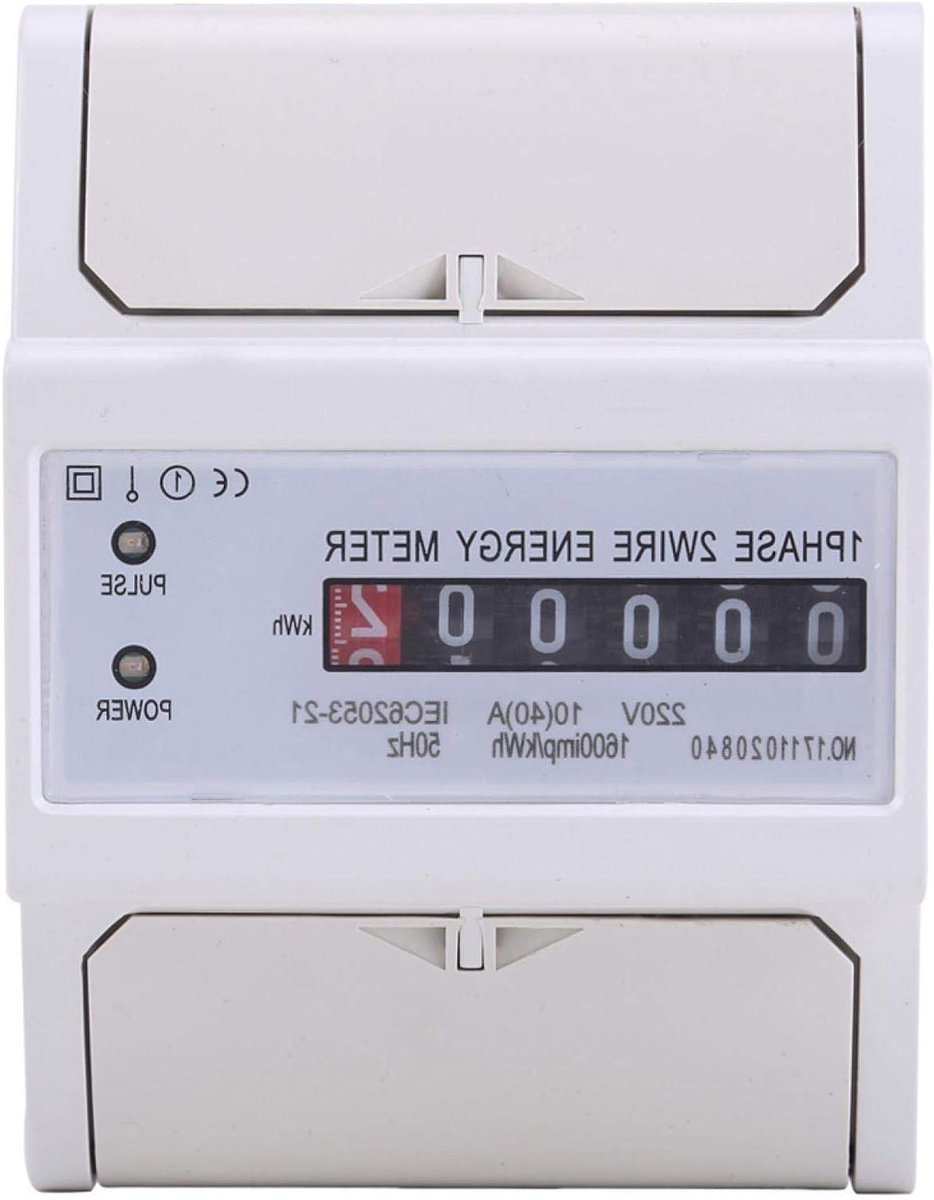 Energieverbruiksmeter - Stroommeter - Thuisgebruik - Hoge precisie - 276 Gram - Wit