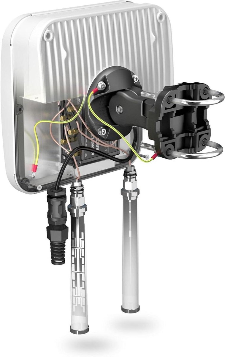 Netwerk Antenne - LTE WiFi GPS - Verbinding Verbeteren - Geïntegreerde Router Behuizing - 6.1 km - Zwart