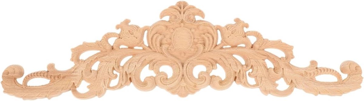 Houten Gegraveerde Onlay Applique Onbehandelde Decoratieve Deuren en Wanden voor Kasten, Ramen en Meubels