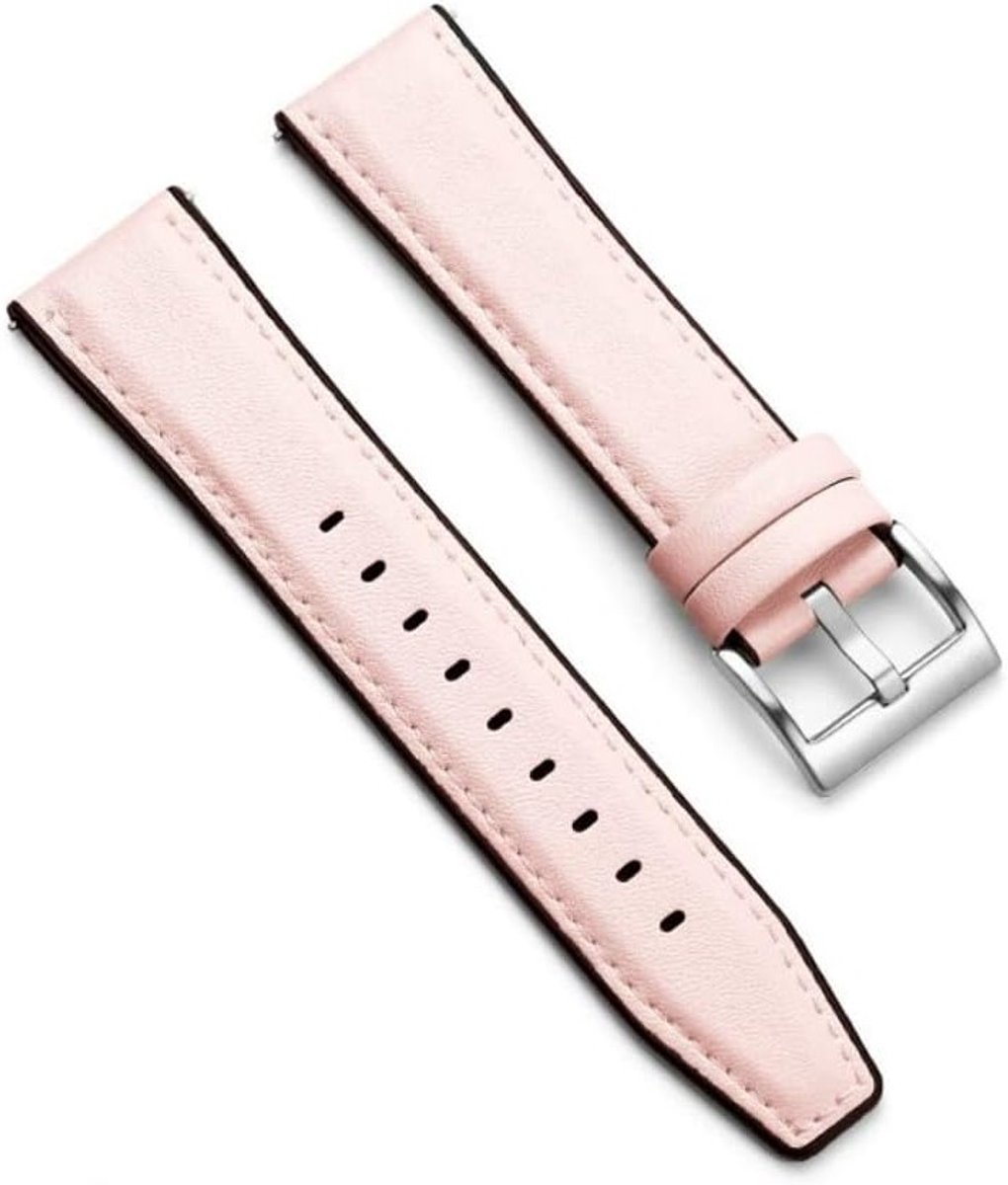 Leren Horlogeband van 20mm voor Galaxy Watch 7/6/5/4 en Gear S2 - Stijlvol en Comfortabel voor Mannen en Vrouwen