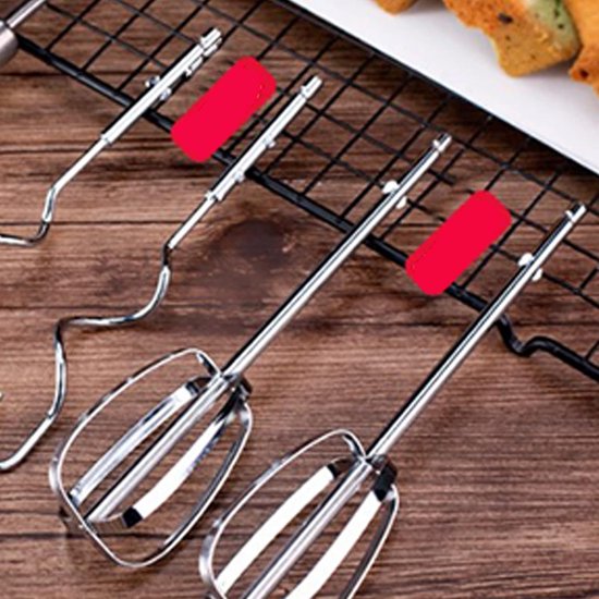 Elektrische handmixer met 7 snelheden, draagbare elektrische eierklopper, elektrische slagroomklopper, keukenapparaat voor bakkers, dessertliefhebbers, koks en huisvrouwen van Merkloos — afbeelding 5