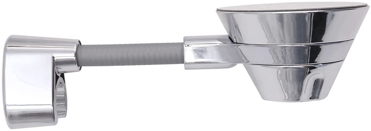 Dailygoods- Douchebeugel Verstelbaar - Douche Houder - Wandbeugel - Douchekop Houder - Lichtgewicht - Waterdicht ABS - Douchehouder
