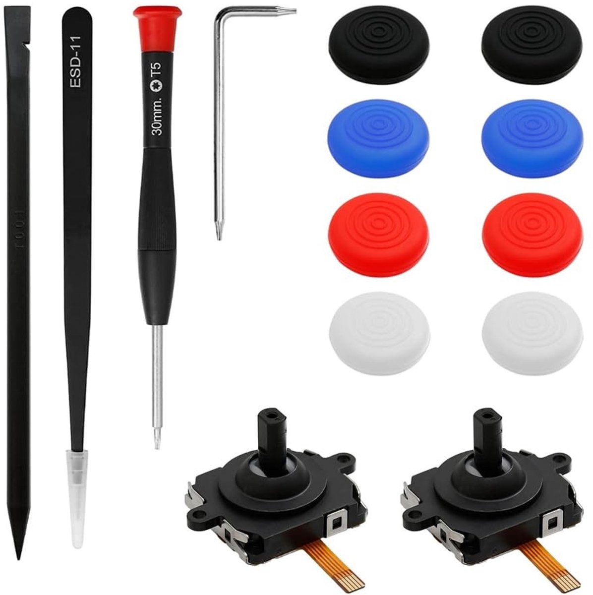 Dailygoods - 2-Delige Vervangingsset voor VR-controller, Reparatieset voor Hendels