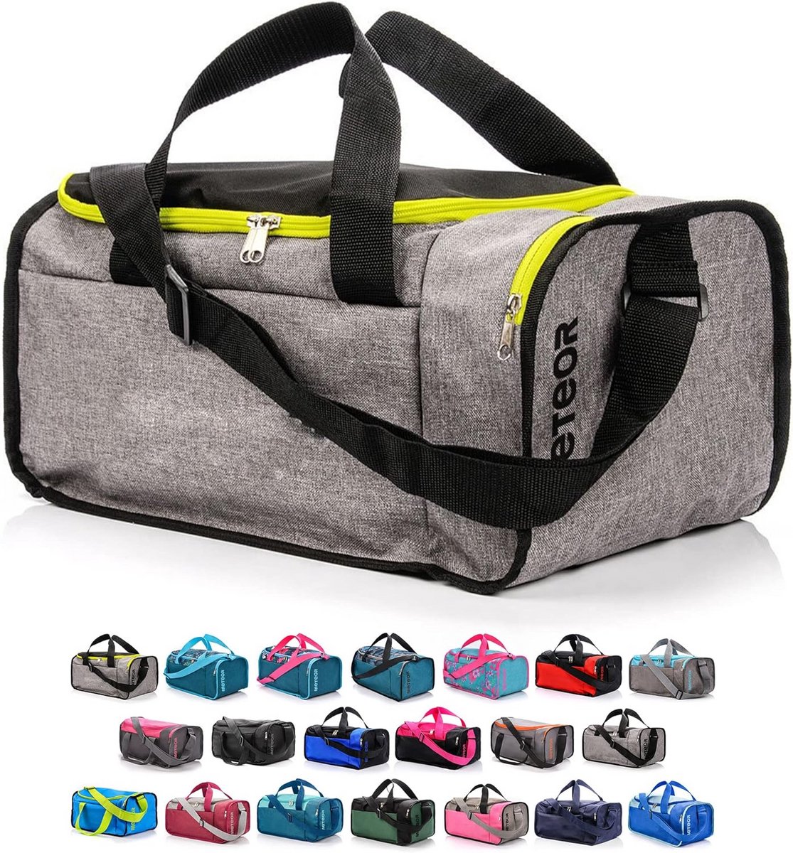 Sporttas Weekendtas - Reistas Duffle Bag - Fitness Gym Reizen - Verstelbare Banden - 43 x 19 x 25 cm