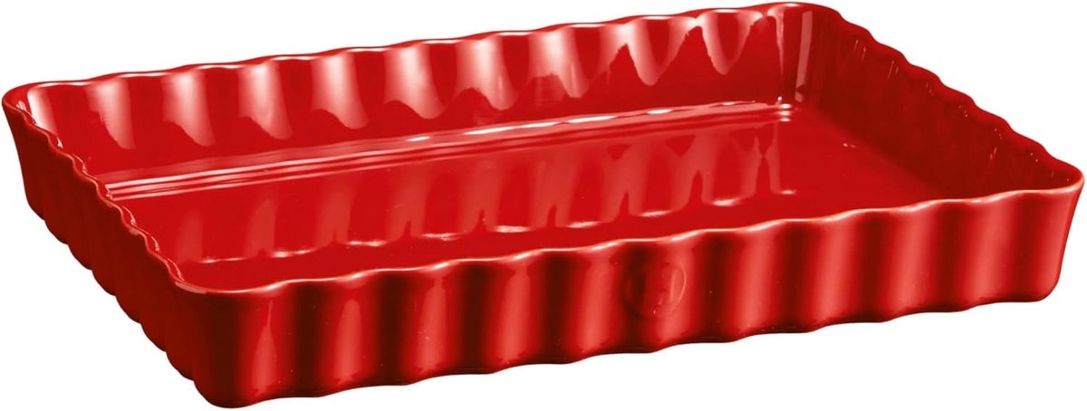 Rechthoekige Gebakvorm - Taart Quiche Bakvorm - Taarten Bakken - Hoge Wand - 33 x 24 cm - Grand Cru