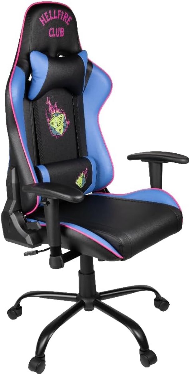 Gamestoel - Comfortabele stoel - Langdurig zitten - Verstelbare rugleuning - 205 kg - Zwart — afbeelding 4