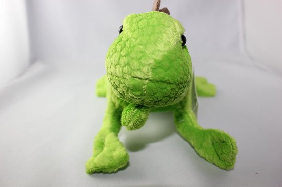 Pluchen Leguaan Knuffel 35 cm Lichtgroen Wasbaar Speelgoed — afbeelding 2