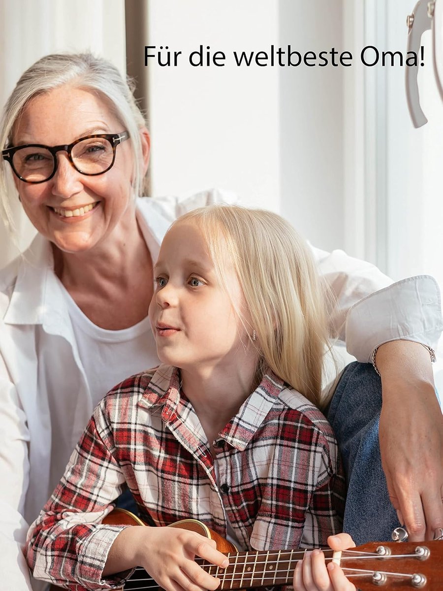 Ansichtkaart met envelop - Kaart voor oma - Felicitaties sturen - Ontworpen in München - A6 formaat - Zwart wit