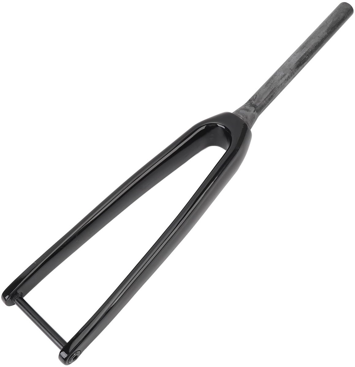 Dailygoods- Wegvork Trillingsabsorptie - Fietsvoorvork - Koolstofvezel 3K T800 - 100x12 Mm Steekas - 1-1/8 Inch Diameter - 45 Mm Offset