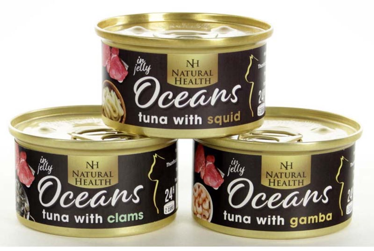 Natural Health Natural Health Cat Oceans Multipack Frutti Di Mare 6 x 85gr.