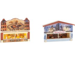 Set van 2 Kermis Attracties voor Modelspoorbaan