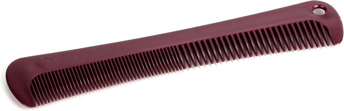 Haarkam 16 cm - Zakkam haarverzorging - Haar stylen - Ergonomisch gevormd - 16 x 3 cm - Parelpaars