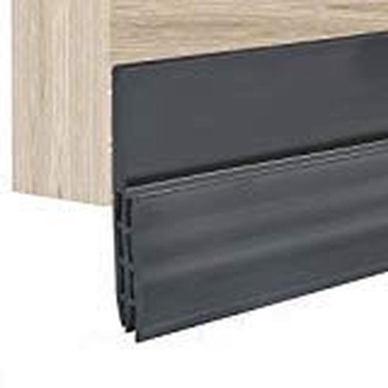 Dailygoods- Deurdichting - Zelfklevend - Drielaags Ontwerp - Tochtstrip - Deurborstel - Waterdicht - Geluidsreductie - Deurstrip