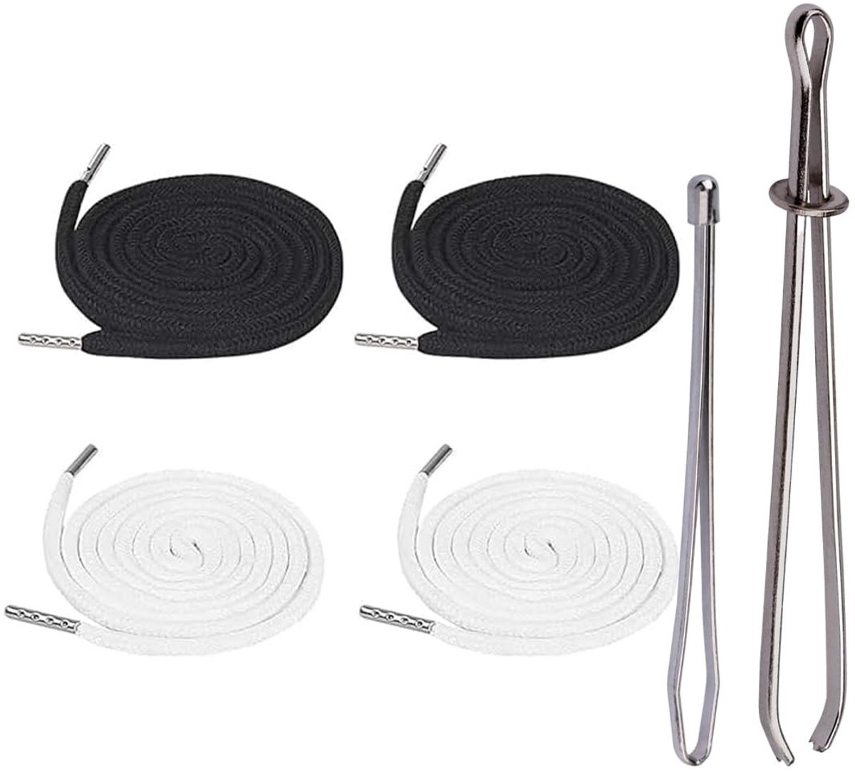 Dailygoods- Reservekoord 135 cm - Vervangingskoord - Trekkoord - Antislip - Duurzaam - Zacht polyestermateriaal - Broekkoord