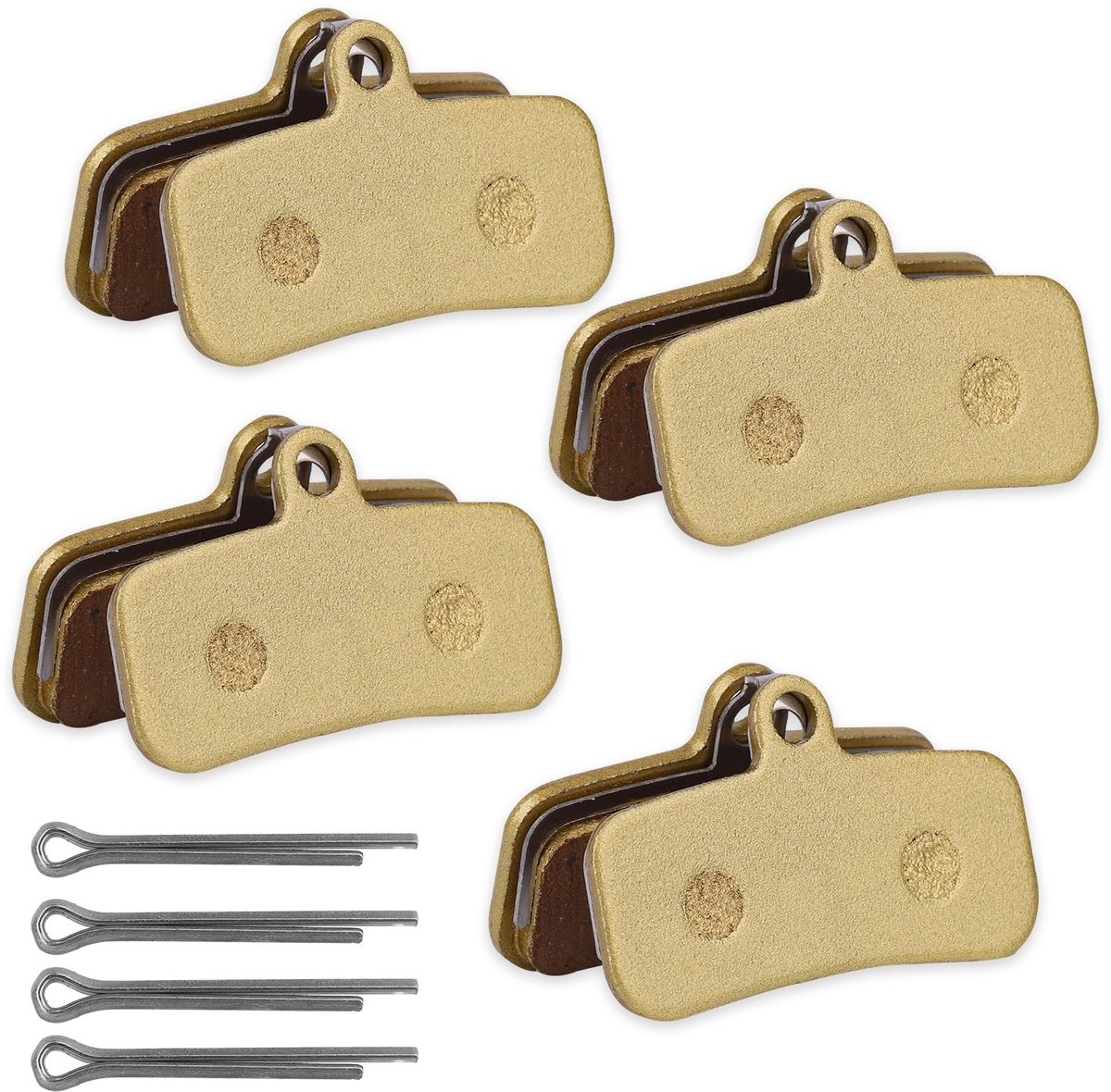 Dailygoods - 4 Stuks Vervangende Remblokken voor Elektrische Crossmotoren