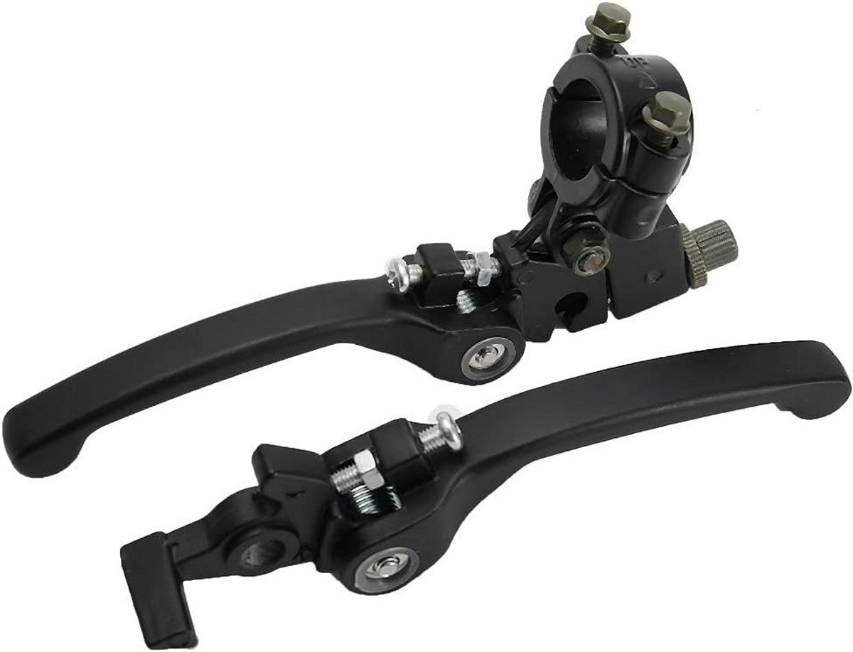 Rem Koppelingshendel Set - Motor Hendels - Motor Onderhoud - Opvouwbaar Ontwerp - 22mm 7/8" - Metaal