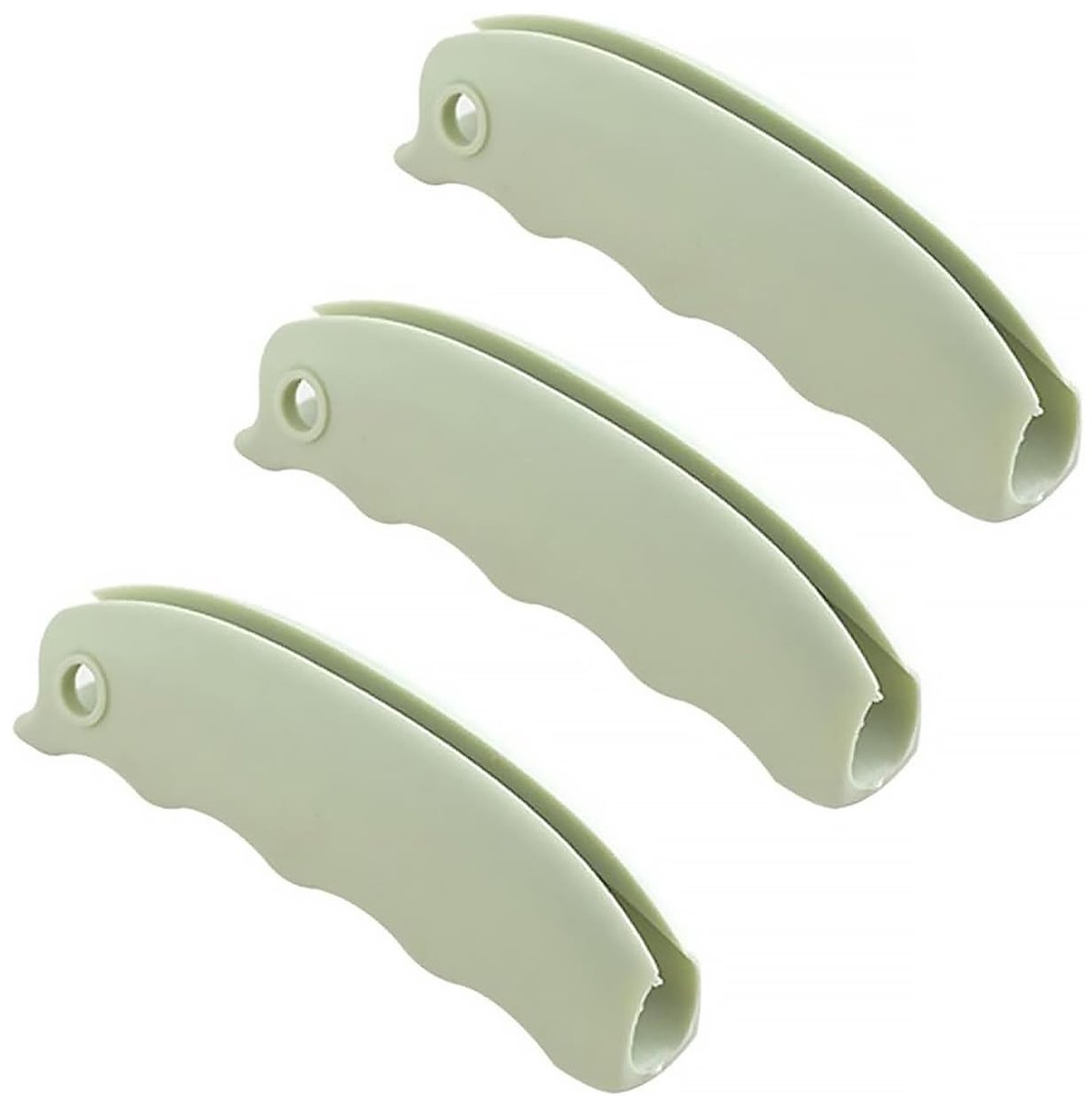 Dailygoods- Boodschappentassenhouder - Ergonomische Handgreep - Duurzaam - Siliconen - Herbruikbaar - Vermindert Handvermoeidheid - Tasdrager