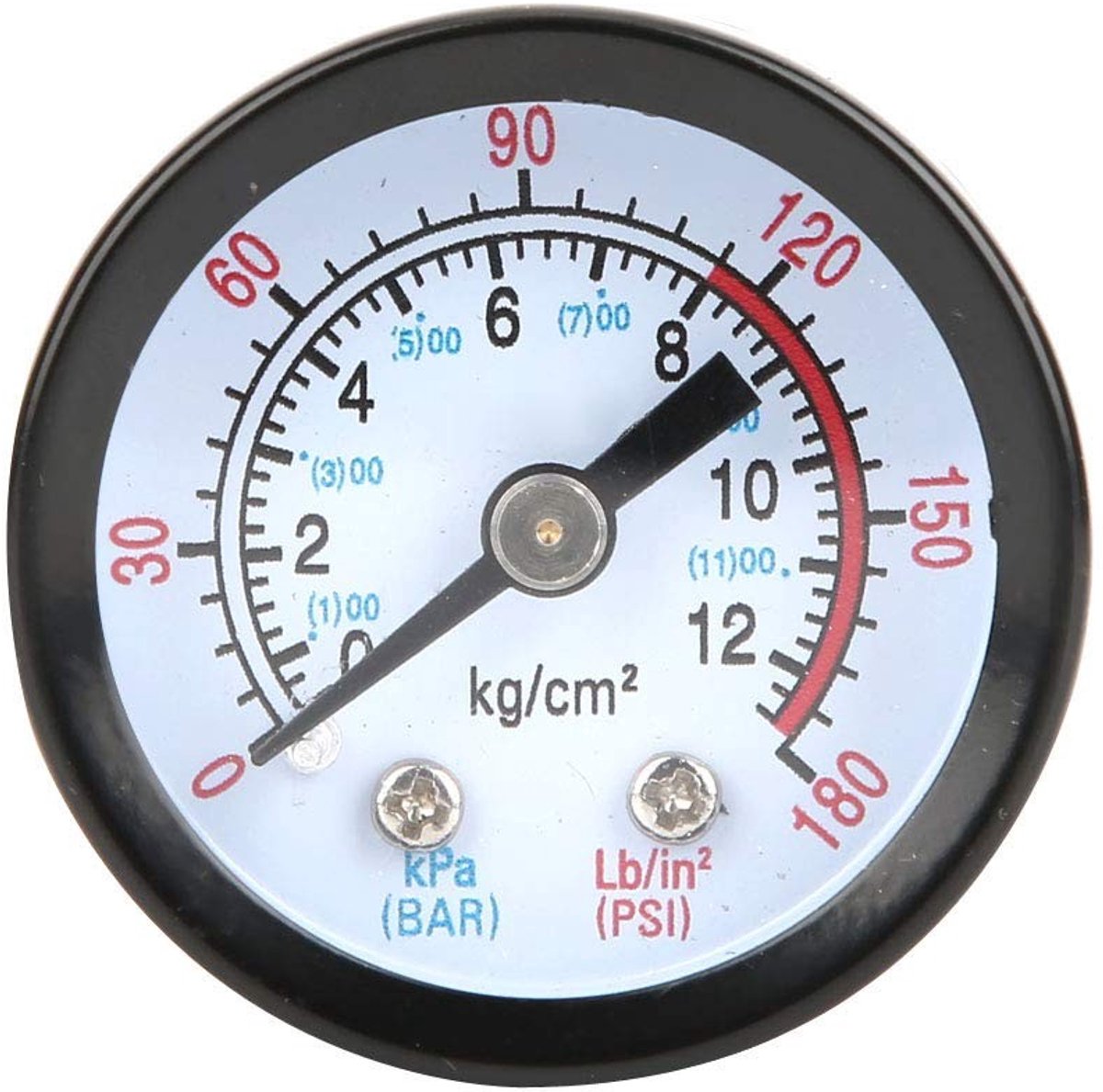 Dailygoods- Luchtdrukmeter Hoogwaardige Kwaliteit - Manometer - Drukmeter - Stabiele Prestaties - Duurzaam - Gemakkelijk Af te Lezen