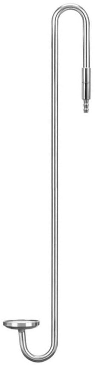 Dailygoods- CO2 Diffuser 304 Roestvrij Staal - Terugslagklep - Hoge Oplossnelheid - Nano-Grade Verstuiver - Voor Beplant Aquarium - Verbeterde Fotosynthese - Aquarium CO2 Systeem