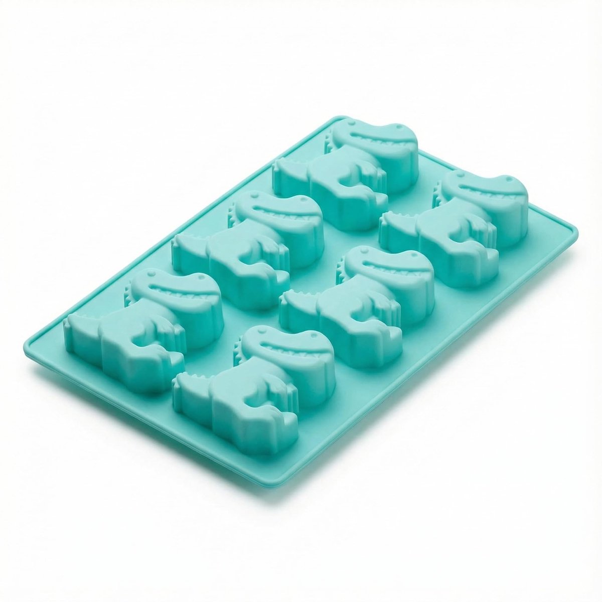 Dailygoods- Muffinvorm met Diermotief - Siliconen Bakvorm - BPA-vrij - Herbruikbaar - 6 Gaten - Ideaal voor Mini-Muffins/Cake