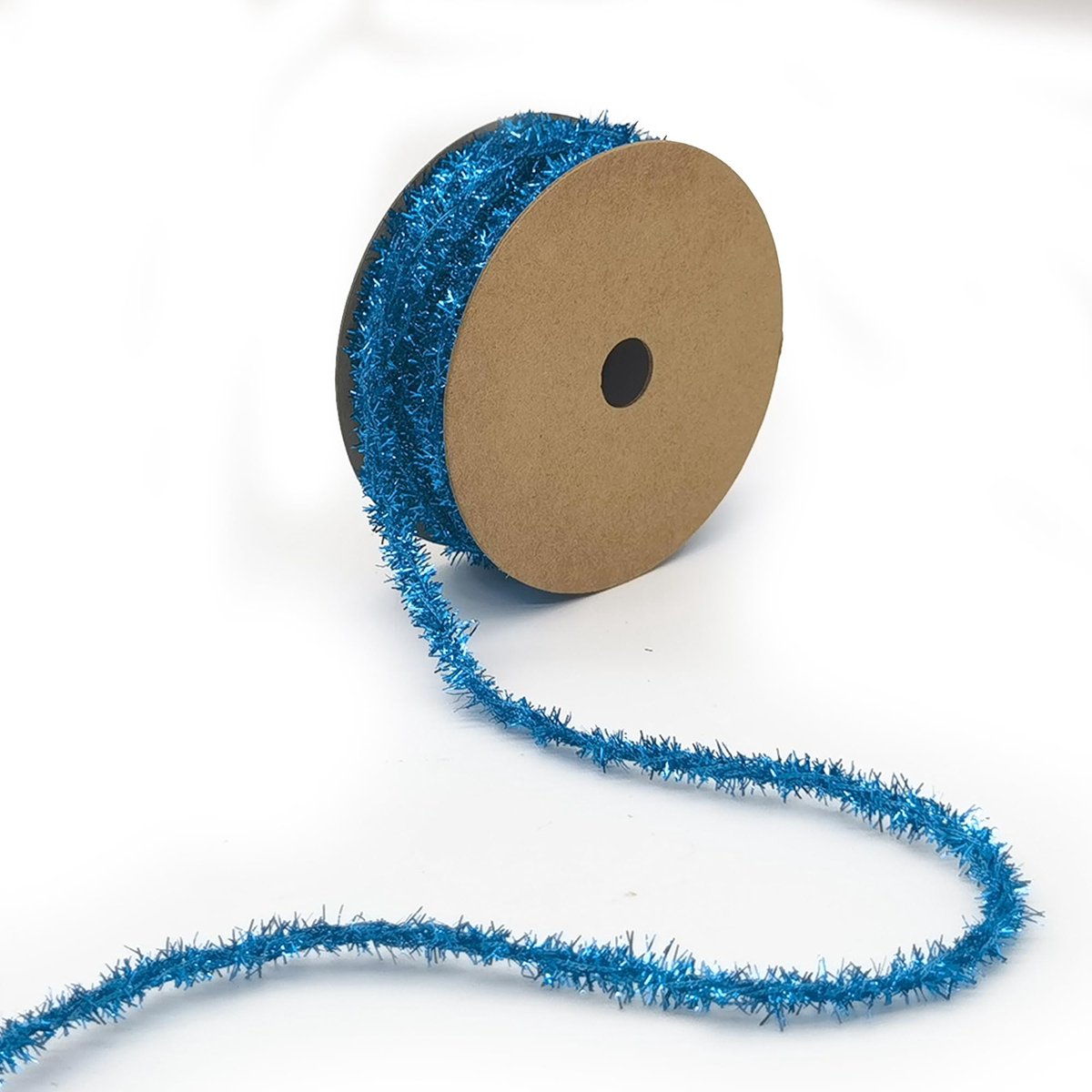 Dailygoods- Lametta-band 9 m - Decoratieve Band - Glanzend - Voor Kerstmis/Verjaardagsfeest - Duurzaam - Geschikt voor DIY-projecten - Decoratieband