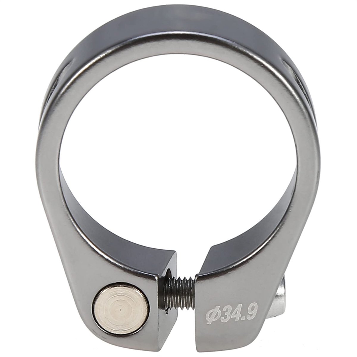 Dailygoods- Zadelpenklem 34.9mm - Aluminium Beugel - Universele Montage - Lichtgewicht - Duurzaam - Eenvoudige Installatie - Zadelklem