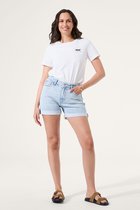GARCIA Dames Effen Shorts Blauw