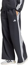 Adidas Sportswear Iconic Woven Wide Leg Trainingsbroek - Dames - Zwart