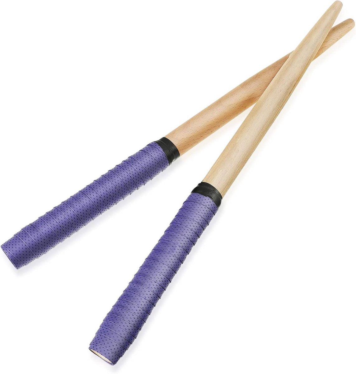 Drumstokken - Trommelstokken - Muziek Maken - Dunne Kop - 38.5 cm - Paars