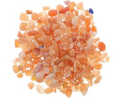 Aquarium Grind - Natuursteen Decoratie - Aquarium Inrichting - Veilig voor Vissen - 2x0.5x0.5cm - Natuurlijke Kleuren