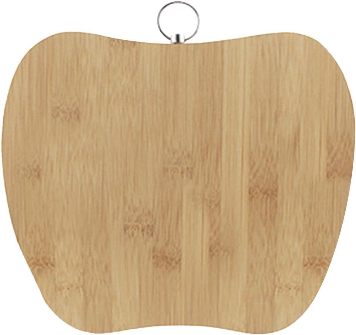 Kleine Snijplank - Hakplank Hout - Voedsel Bereiden - Met Haken - 25x20 cm - Multi kleuren