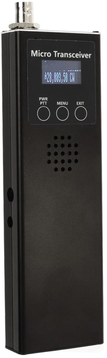 aladdien - Focket HF Transceiver - Digitale Mobiele Radio - Handheld - 0.5MHz‑30MHz - Lichtgewicht en Compact - Voor Signaalontvangst -...