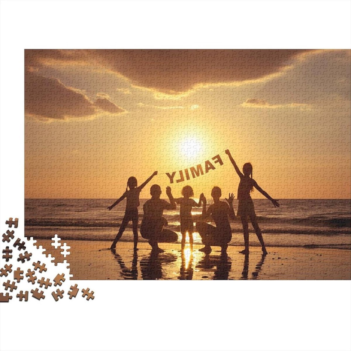Gepersonaliseerde Puzzel - Foto Puzzel - Ontspanning en Cadeau - Met Eigen Foto - 1000 Stukjes - Niet gespecificeerd