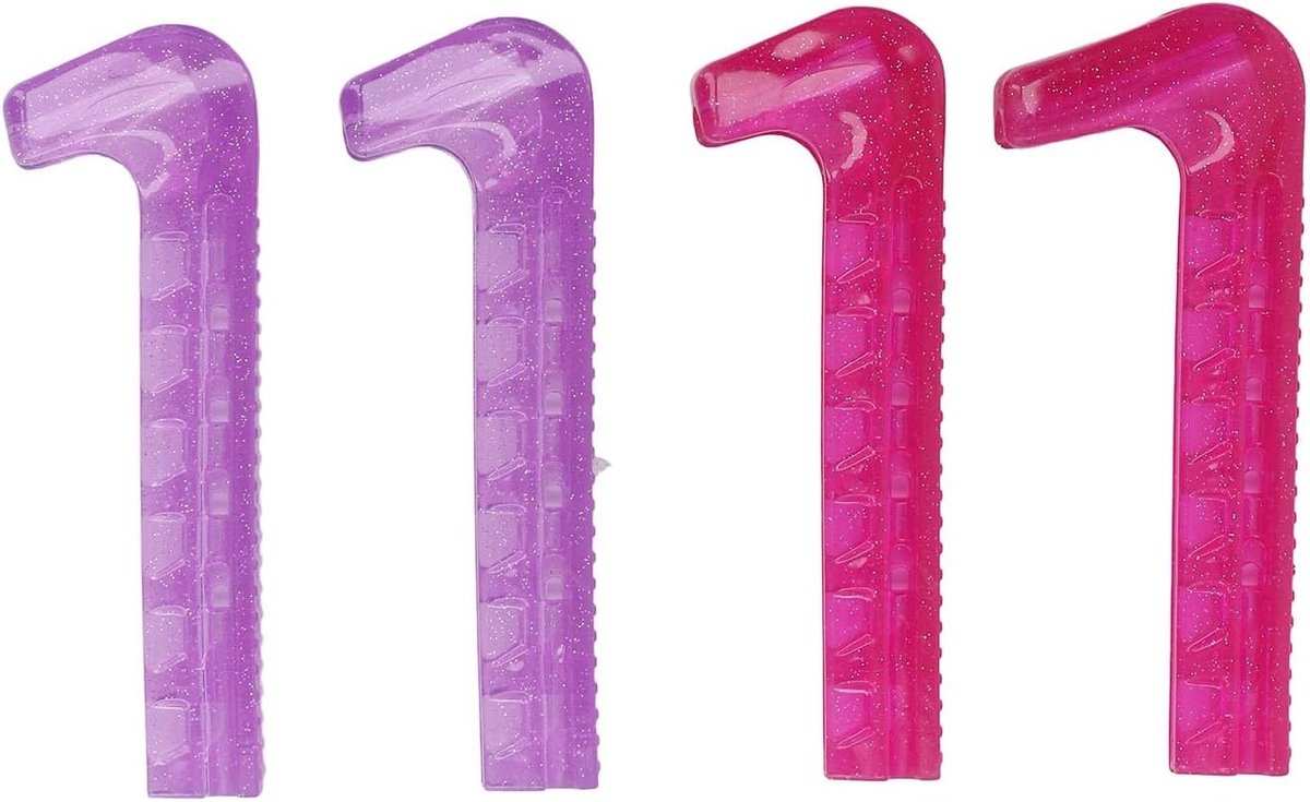 Stevige Schaatsbladbeschermer van Hard Plastic, Snijdbare Schaatshoes voor Kunstschaatsen, Geschikt voor Bladen van 160-260 Mm met Inclusief Veer