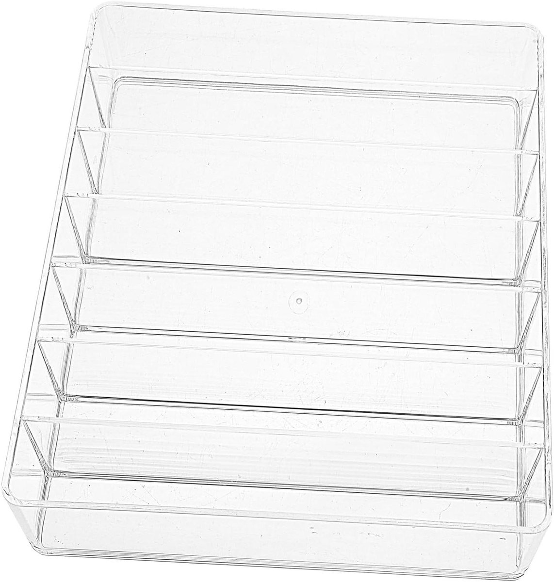 Opbergdoos Oogschaduw - Make-up Organizer - Cosmetica Sorteren - Multivak Ontwerp - 192 x 16 x 46 cm - Transparant