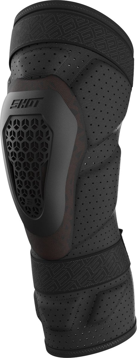 Shot D3O Knie beschermers Zwart